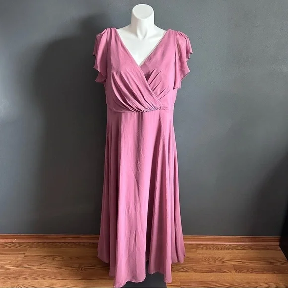 mauve bridesmaid dresses david's bridal Short One Shoulder Hot Pink Bridesmaid Dresses